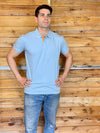 Polo azul
