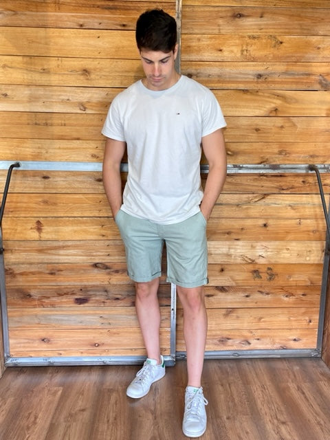 Pantalón corto turquesa