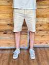 Pantalón corto crema
